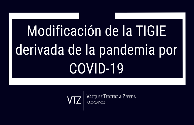Modificación de la TIGIE derivada de la pandemia por COVID-19, creación de tres fracciones arancelarias para identificar la vacuna y los tanques de oxigeno, supresión de una fracción arancelaria, modificación de aranceles temporales de vacunas contra el COVID-19 y tanques para oxígeno de uso medicinal