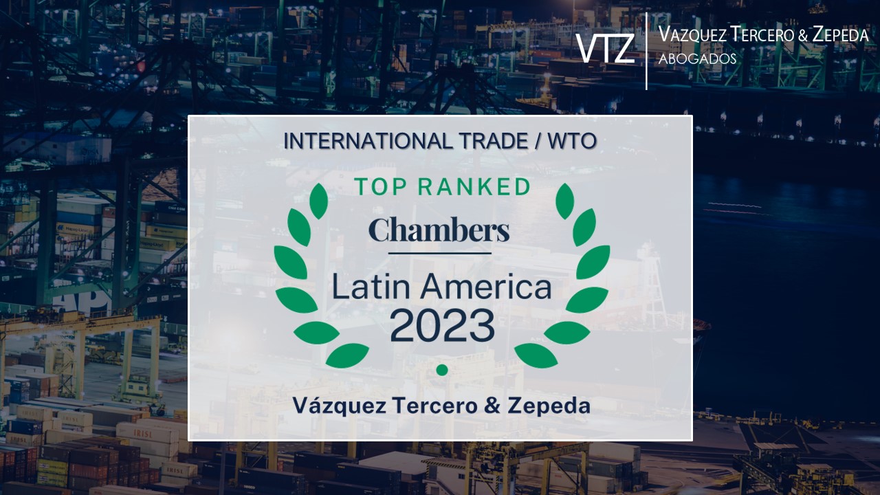 VTZ Abogados Líderes En Comercio Internacional / OMC – CHAMBERS 2023