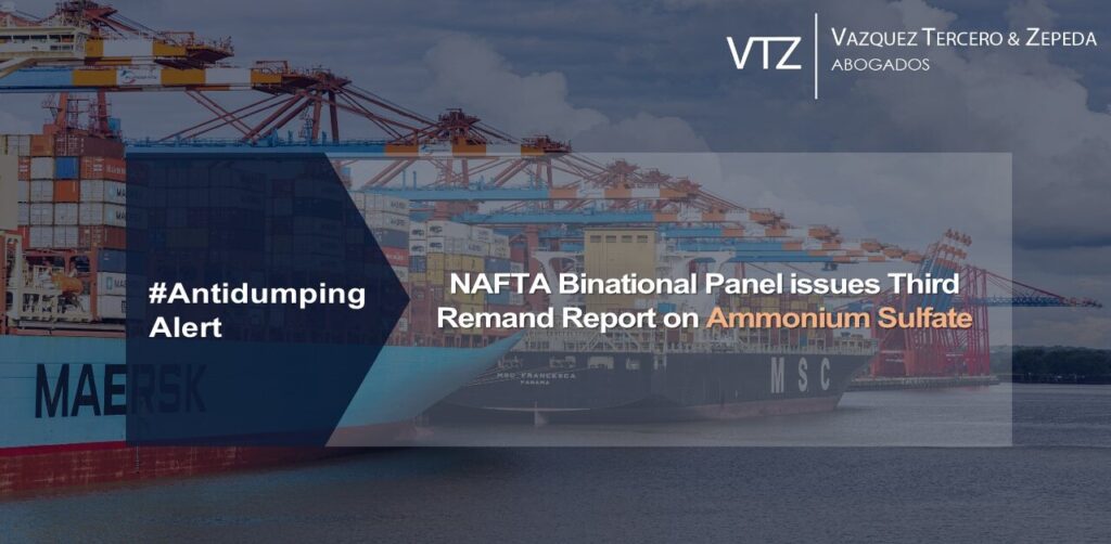 Ammonium Sulfate, NAFTA, Antidumping, Binational Panel, Lawyers, International Trade
