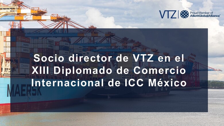 Socio director de VTZ en el Diplomado de Comercio Internacional de ICC