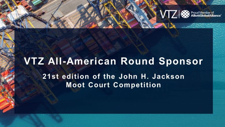 VTZ Sponsor of the All-American Round of WTO Moot Court