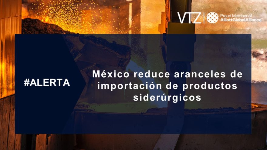 México reduce aranceles de importación de productos siderúrgicos