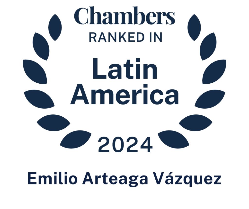 Emilio Arteaga, VTZ, Chambers, 2024, International Trade, Ranking, Ranked, Lawyer