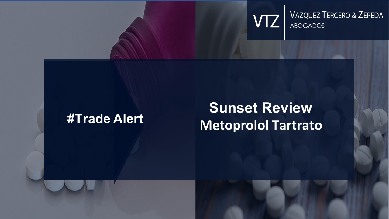 Sunset Review of Metoprolol Tartrate Originating From India