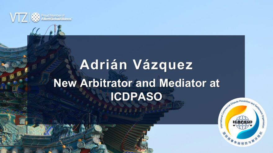 Adrián Vázquez: Arbitrator and mediator in ICDPASO