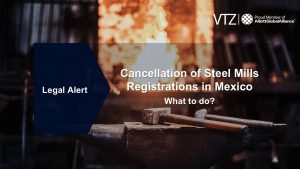 Cancellation, Steel Mills, Mexico, Registration, Registry, Lawyers, Vietnam, China, Importers, VTZ
