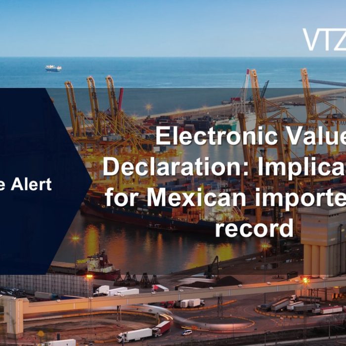 Electronic Value Declaration