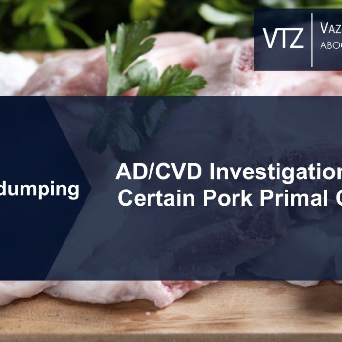 Antidumping and Countervailing Investigation on  certain Pork Primal Cuts from United States