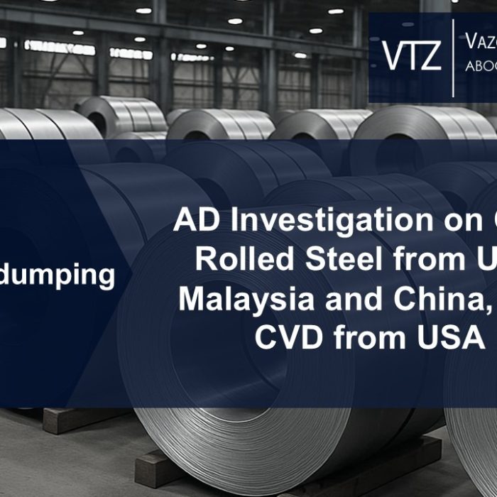 AD & CVD on Cold Rolled Steel From the US, Malaysia and China