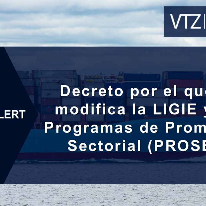 Decreto por el que se modifica la LIGIE y los PROSEC