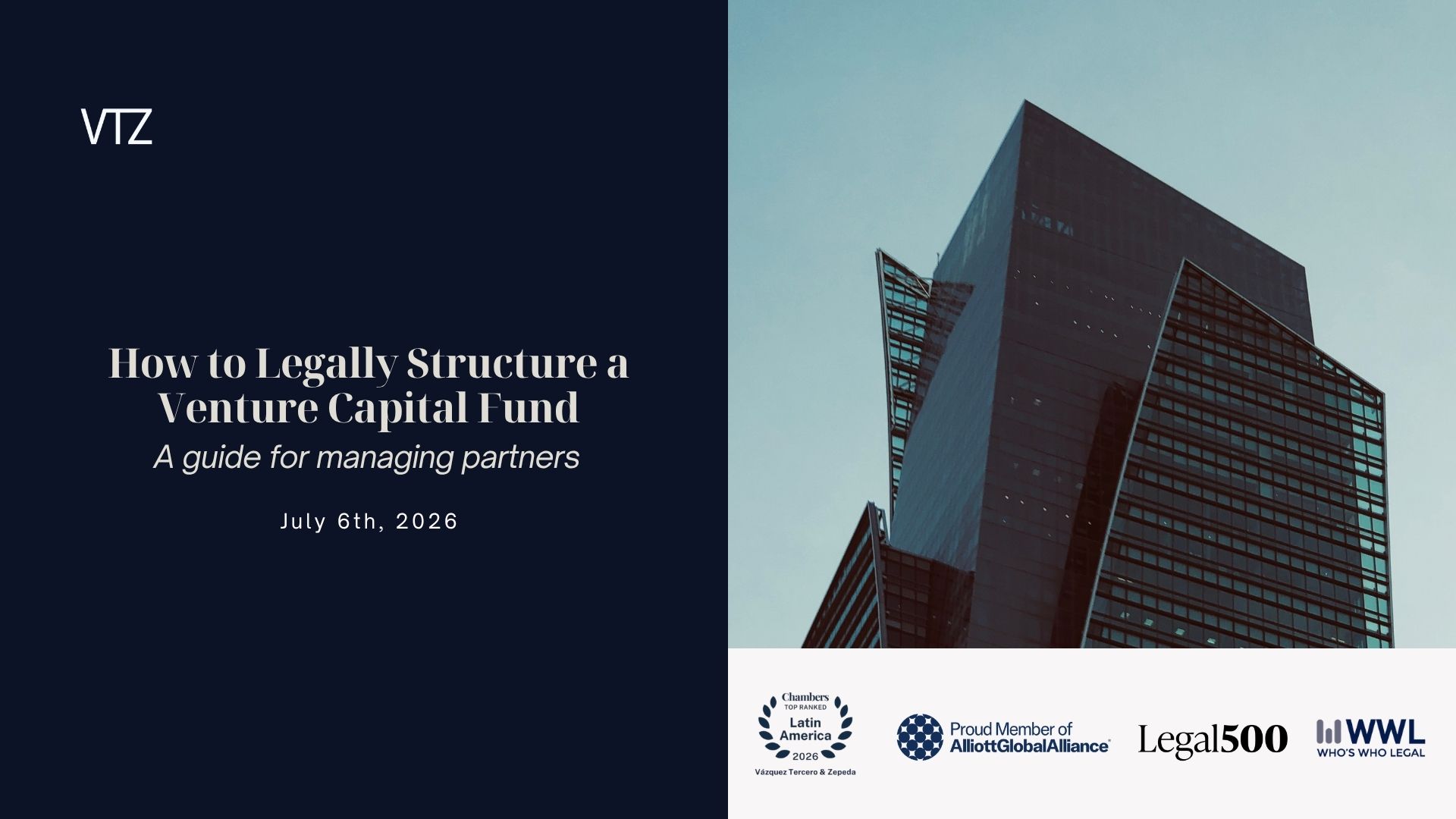 How to Legally Structure a Venture Capital Fund: A Guide for Managing Partners
